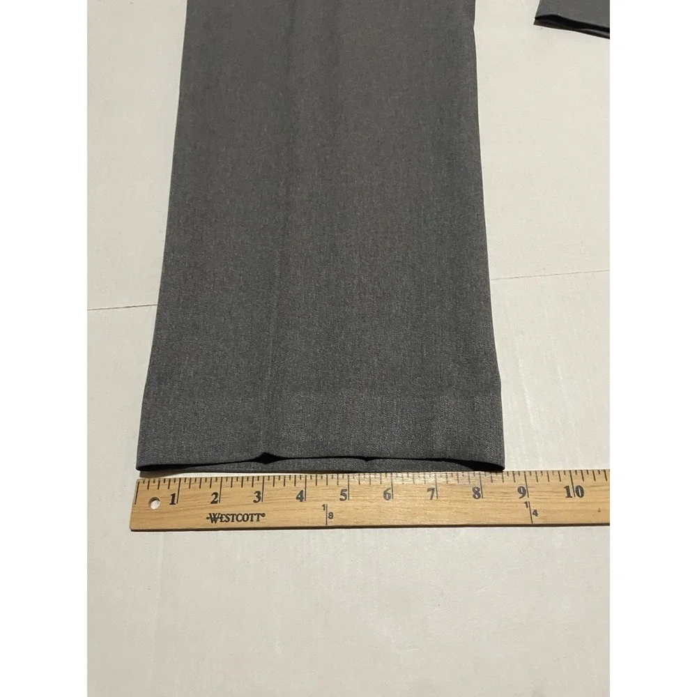 Vintage Levi's Action Slacks 36 X 26 Charcoal Gray Dress Pants USA Polyester